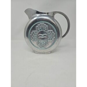 Wilton Point Joy Armetale Pewter Pitcher - Native American Motif Southwest